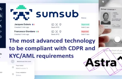 Integration of MetaAstra^ with Sumsub KYC/AML services
